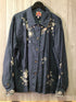 Johnny Was Shirt Jacket Linen Size XX-Large